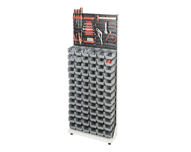 STX-1078 stacking bin stand