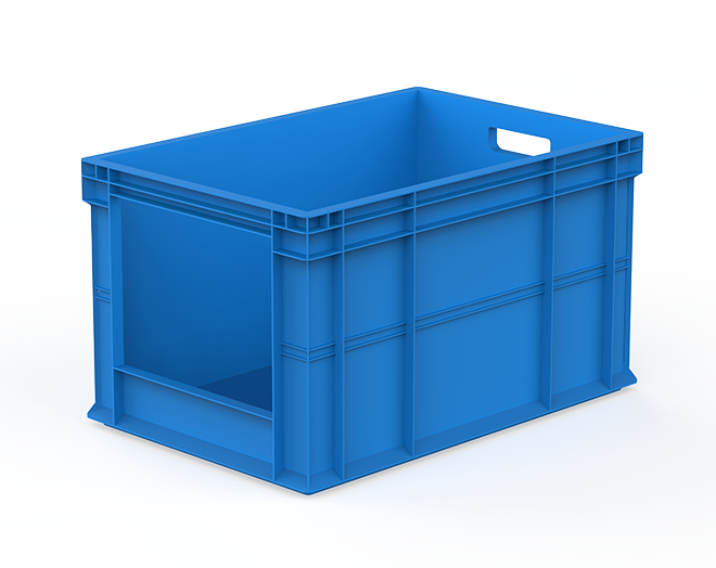AX-3403 AVK open front crate 400x600x340