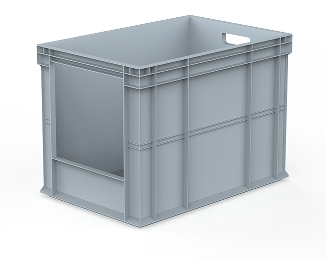 AX-4203 AVK open front container 400x600x425