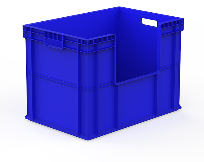 HP-4203 AVU open front crate 400x600x425 