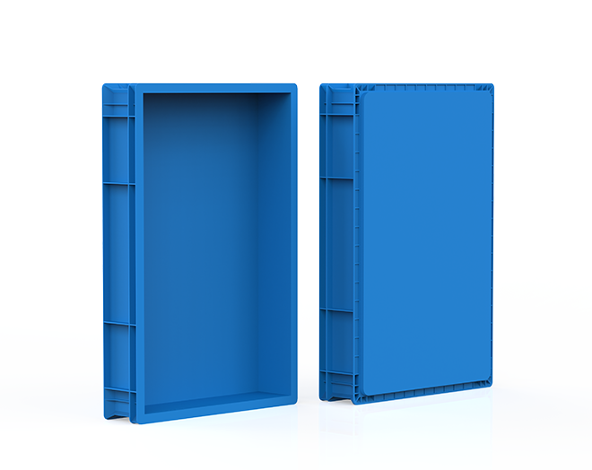 Plastic Carrying Crates - HP-1004 Closed Plastic Crate