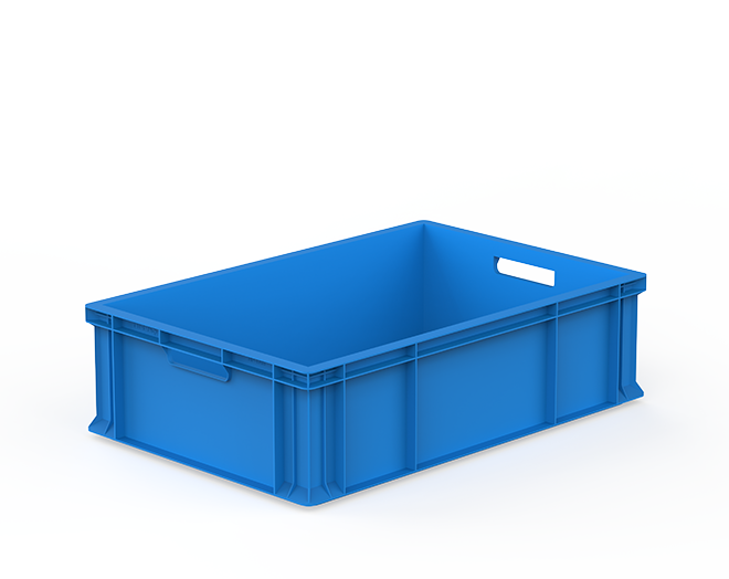 Plastik Kasalar - HP-1704 400 x 600 mm Kapalı kasalar - Hipaş Plastik