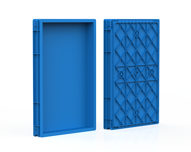 Plastik Kasalar - HP-6503 | 400x600 mm Plastik Kapalı Kasa - Hipaş