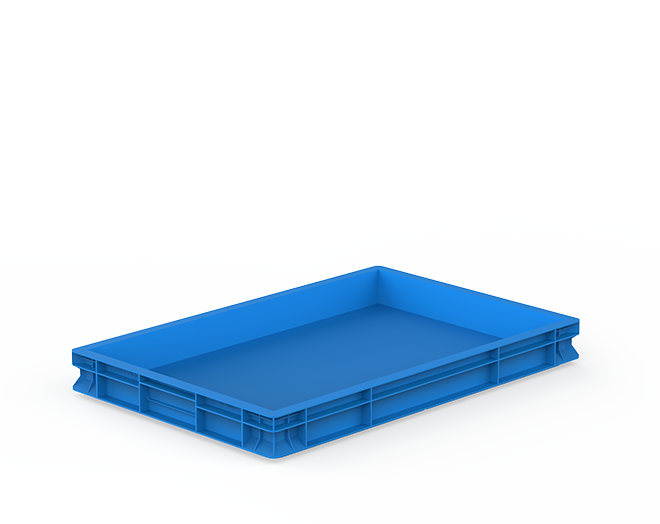 Plastic Carrying Crates - HP-6504 Closed Plastic Crate