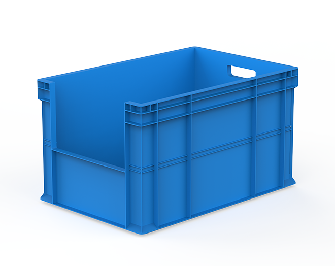 Plastic Carrying Crates - HP-4634 AV Open Front Crates online