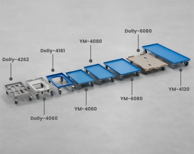 Plastik Kasa Aksesuarları - DOLLY 4262 Plastik Kasa Taşıyıcı