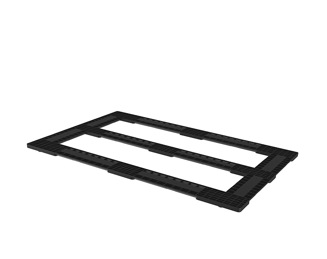 80-120 NS Perforated Plastic Pallet | 800x1200 mm Nestable Pallet