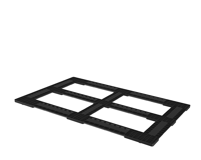 80-120 NS Perforated Plastic Pallet | 800x1200 mm Nestable Pallet