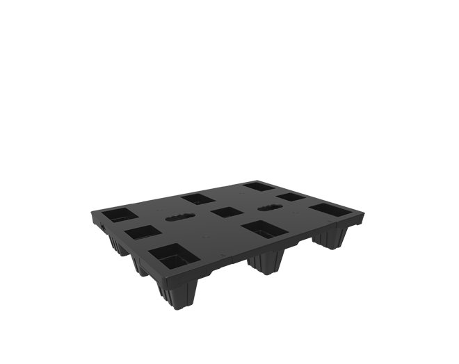 60×80 NSC 9 Perforated Nestable Plastic Pallet