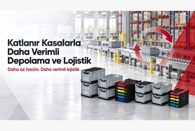 Katlanır Kasalarla Verimli Depolama ve Lojistik 